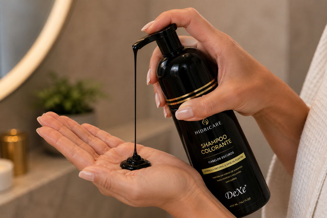 Shampoo Tonalizante Black Hair Dye
